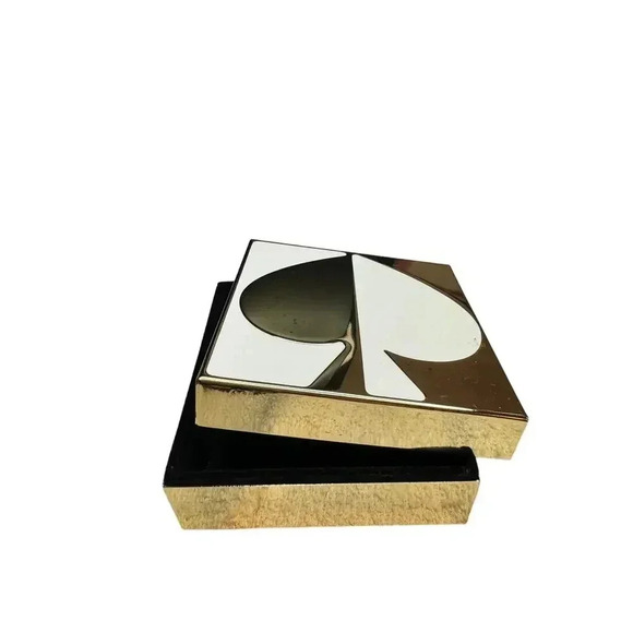 Kate spade lenox Spade street white keepsake box 4"(10.2cm)limited ediiton - Picture 4 of 10